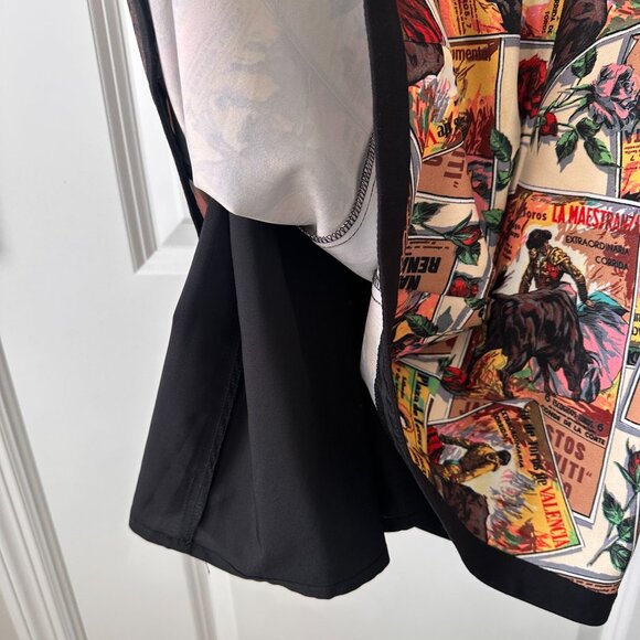 Nanette Lepore Artistic Print Midi Dress - Picture 8 of 9